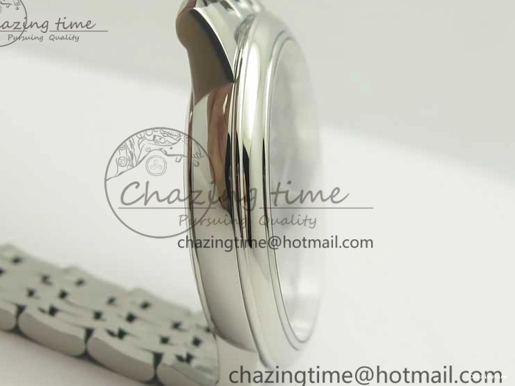 0402 De Ville SS RXW 1:1 Best Edition Black Dial on SS Bracelet A2892 (Free Leather Strap) Sporty 8017